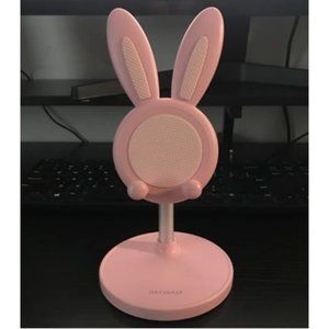 New Cell Phone Stand, Adjustable Cute Bunny Phone Stand for Desk